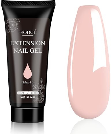 EODCI Rosa Poly Nägel Gel Acrylic Poly Nail Extension Gel Nails Builder Gel Nagelverlängerung Gel Nagelgel für Techniker DIY Salon
