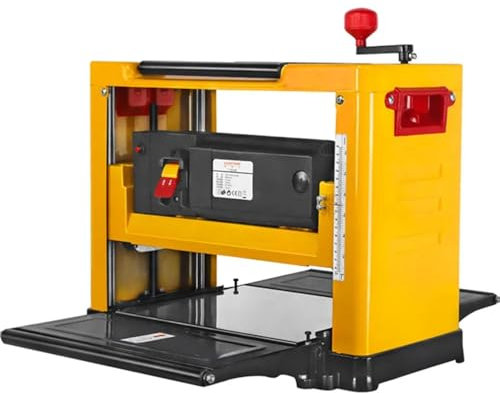 MiBoce 2000W Electric Woodworking Planer, Multifunctional Woodworking Heavy Duty Benchtop Planer, Cutting Width 330mm, Cutting Depth 1-3mm, for Wood Cutting