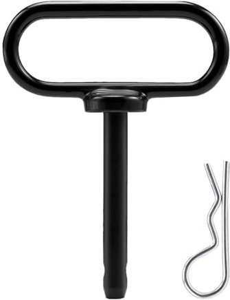 Perni di traino per trattore, perni di traino, 1/2 pollici, perno per porta di rimorchio per tosaerba, per perni di traino, fissaggio sicuro di prati e per A