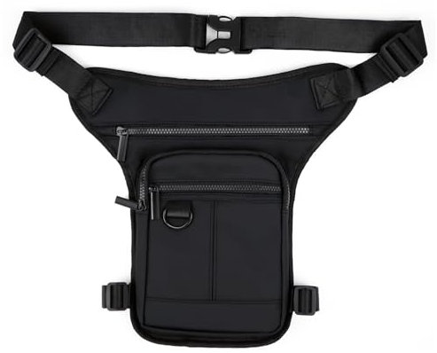 Mervokl Beintasche Motorrad Herren Taktisch Wasserdicht Hüfttasche Damen Sport Gürteltasche Beinbeutel Tasche Outdoor Oberschenkeltasche für Fahrrad Angeln Wandern