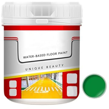 Pvzxr Floor Paint, Pvzxr Quick-Dry Anti-Slip Water-Based Floor Paint, Pvzxr Sflopaints Water Based Floor Paint, Water Based Floor Paint Garage, For Indoorand Outdoor Surfaces (Dark Green)
