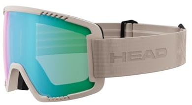 HEAD - Ski-/Snowbrille Contex Green Sand Cat 2 – Herren – Größe M – Beige