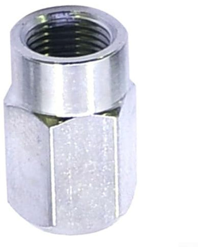 Besttoolifes for FLEX Shaft Attachment Compatible Drive Nut Adaptor 225 for FLEX Shaft Attachment Metal Driver Cap Replacement Part, Rotary Tool Accessory, For Rotary Power Tools(2 pcs)