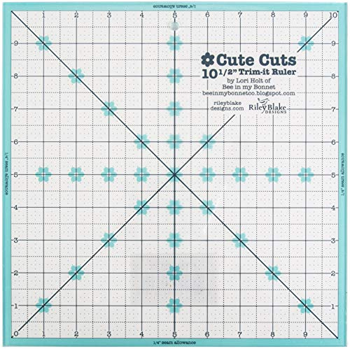 Riley Blake Trim It Square Ruler 10.5STTI5531