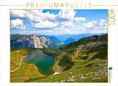 CALVENDO Puzzle Der Augstsee am Loser 1000 Teile Puzzle quer | Lege-Größe cm Foto-Puzzle für glückliche Stunden