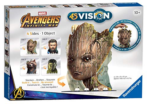 Ravensburger 18048 4S Vision: Avengers Infinity War Groot