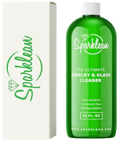 LIMPIADOR DE JOYERÍA PREMIUM PARA TODO TIPO DE JOYERÍA | Limpiador para plata, oro y diamantes |Spray natural sin toxinas ni amoníaco | Spray antideslustre para Joyas (946)