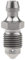 Yaruijia Titan Ti Bremssattel Entlüftungsnippel M8 M10 x 1,0 mm 1,25 mm für Brembo Ducati BMW KTM Aprilia 1 Stück (M10 1,0 mm)