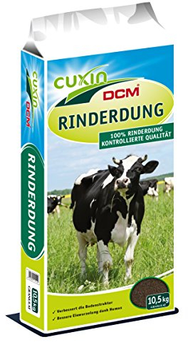 Cuxin Bio Rinderdung granuliert⎜Naturdünger für Obst, Gemüse und alle Gartenpflanzen (10,5 Kg)
