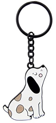 Sass & Belle Barney The Dog Enamel Keyring