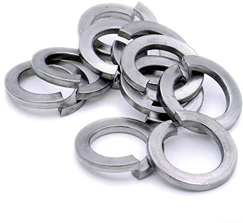 M14 (14mm) Rectangular Spring Split Lock Washer - Stainless Steel (A2) (Pack of 10)