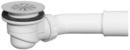 Piletta doccia uscita orientabile d.40/50 griglia inox