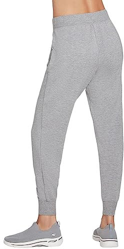 Skechers Golf Women's Restful Jogger Pants, Heathered Grey, L UK