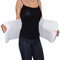 BODYPERFECT Bauchgurt nach geburt Bauchband nach der Operation Postpartum Gürtel für Damen Rückenstütze des Bauchbandbinders Einstellbare Verschlusshöhe 24 cm (Weiß, XXL)
