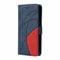 Pochette en Cuir pour Téléphone Samsung Galaxy A51 4G,Coque Antichoc Incassable Rabat Pratique Élégant Bourse Etui Housse Protection avec Béquille et Carte Bleue Fentes,Bleu