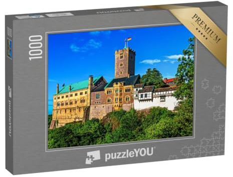 puzzleYOU: Puzzle 1000 Teile „Wartburg in Eisenach, Thüringen, Deutschland“ – aus der Puzzle-Kollektion Thüringen