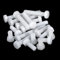CONPHERON Tornillos Hexagonal de Nailon Perno Tornillos de Plástico Blanco M8*35 mm,20 pcs