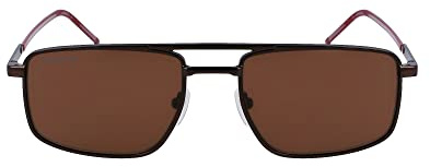 Lacoste Unisex L255S Sunglasses, 201 Matte Brown, Einheitsgröße