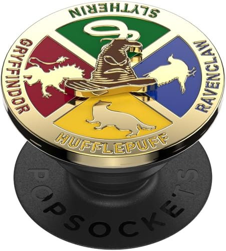 PopSockets Agarre para teléfono con Soporte expandible, Harry Potter PopGrip - Sombrero Giratorio de clasificación