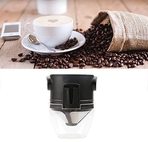 Pour Over Coffee Dripper Jagowa Reusable Cone Coffee Dripper Filter Paperless Coffee Maker for Home Office Travel Camping