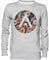 Capzy Aveda-Blume-Logo Grau Jumper Sweatshirt Unisex Herren Damen Grey Unisex Jumper
