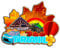 Trail Canada Magnet Kühlschrankmagnet Holz 3D Sehenswürdigkeiten Reise Sammlerstück Souvenirs Dekoration handgefertigt -2157
