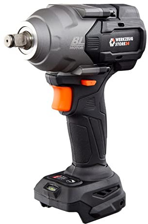 WS24 Akku Schlagschrauber 18V, 1/2 Zoll Aufnahme, bürstenloser Motor mit 950NM Drehmoment, ohne Ladegerät und ohne Akku