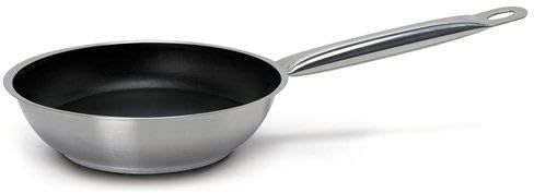 BALLARINI Padella 9001 32 Serie 9000 Acciaio Spazzolato Padella per friggere, Sintetico, Multicolore, Normale