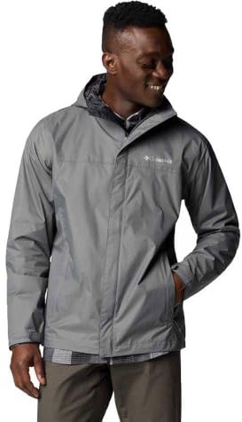Columbia Watertight 2 Jacket, Giacca impermeabile Uomo, City Grey, XL