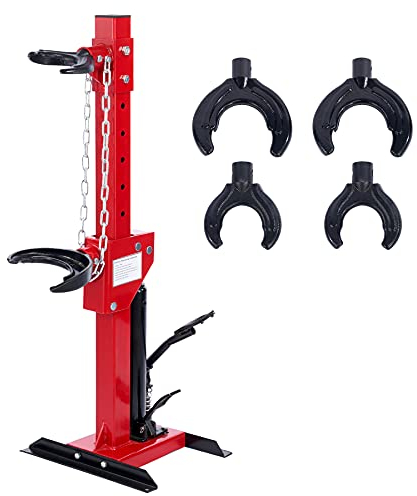 Orion Motor Tech Hydraulischer Federspanner 3 T 6600LBS Federspanner Federbeine Hydraulischer Federkompressor Steuerung Hydraulisches Werkzeug KFZ Werkzeug 8-Fach verstellbar