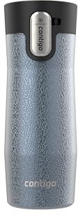 Contigo AUTOSEAL West Loop Vacuum-Insulated Stainless Steel Travel Mug with Easy-Clean Lid 24 oz Crystal Lakeside