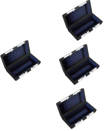 ibasenice 4stücke Flöten-mundstück Aufbewahrungsbox Aus Leder Tragbar Und Langlebig Perfekter Schutz Für Flötenmundstücke Und Kleine Gegenstände Für Anfänger Und Musiker