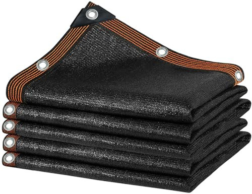 HUJZJY Red de Sombra Red de Sombra 6x10m, Malla Sombreo Toldo, Red de Sombreado para Invernadero, Red de Sombra con Ojales, Vela de Sombra Rectangular, para Patio Piscina Jardín