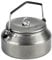 Thous Winds 1L Camping Kettle, Portable Camp Tea Coffee Pot, Lightweight Stainless Steel Teapot, Fast Heating Boiling Water, for Outdoor Campfire Hiking Camping Picnic