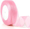 Geschenkband Rosa Verpackungsbänder 25mm 46m Geschenkband Weihnachten Schleifenband Rosa Geschenkbänder Geschenkverpackung Weihnachten Geschenkverpackung Geburtstag Stoffband Geschenkband Stoff