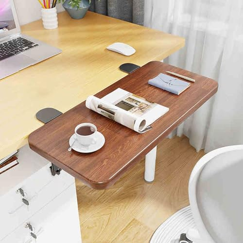 Wansiman Desk Extender Tray,Ergonomics Desk Extender,Foldable Desk Extender,Keyboard Extension Table,Clamp On Keyboard Table Mount,Table Extender,Sturdy,Easy To Install,For Home And Office
