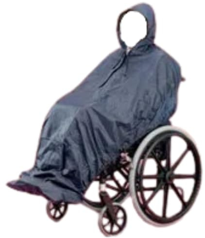 Regenponcho Rollstuhl Winddichter Regenponcho for Rollstuhl, wasserdichter Mobilitätsroller, Rollstuhl-Regen