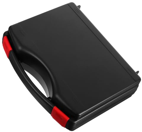 HOLIDYOYO Boîte Rangement Plastique Atelier Robuste avec Poignée Mallette Outils Portable Antichoc pour Vis Boulons et Matériel Caisse Rangement Léger et Compact pour Garage et Atelier