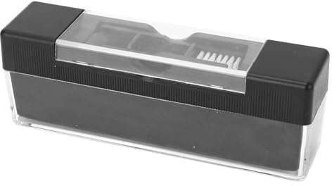 Badafaci Velvet Record Brush Cleaning Tool, Anti Static Cleaner with Soft Needle Head for Turntables CD DVD, Portable Multi Purpose Velvet Brush Enhanced Sound Fidelity