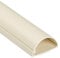 D-Line 1M5025M, Canalina Coprifili, Canalina Per Cavi, Passacavi Pavimento, Canale Battiscopa, Passacavi Muro - 50 x 25 mm - 1 m Lunghezza - Magnolia