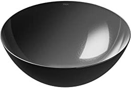 Alape˘ Schalenbecken, Waschschale, rund Ø 36,0cm, in der Oberfläche dark iron, metallisch