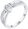 Starchenie Herzring 925 Sterling Silber Zirkonia Verlobungsring für Damen(Größe58)