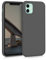 kwmobile Hülle kompatibel mit Apple iPhone 11 Hülle - gummierte TPU Silikon Handyhülle - Schutzhülle für kabelloses Laden - Case in Stone Dust