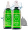 Nemkur DMSO 100ml DMSO 99,95% l Pharma Qualität mit Teflon Deckel DMSO Dimethylsufoxid mit Pipette Sprühkopf, Roll On (2x100 ml)