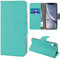NewTop Cover Compatibile per Apple iPhone XR, HQ Lateral Custodia Case Flip Magnetica Portafoglio Simil Pelle Stand (Acquamarine)