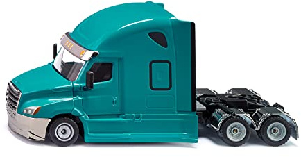 siku 2717, Freightliner Cascadia, Toy tractor, 1:50, Plastic/metal, Blue, Opening bonnet, Coupling for combining with SIKU SUPER trailers in 1:50