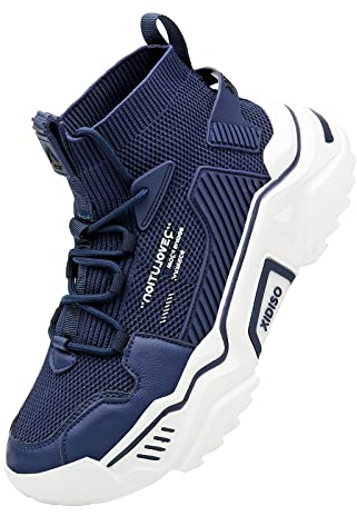 FUSHITON Herren Sportschuhe Turnschuhe Gym Leicht Hohe Schuhe Outdoor Fitnessschuhe Freizeitschuhe Sneakers Joggingschuhe Laufschuhe