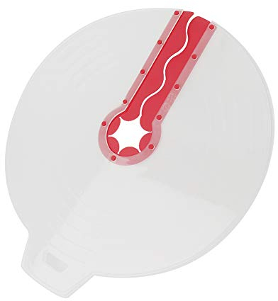 Alvinlite Tapa protectora contra salpicaduras | Tapa antiderrames antisalpicaduras Protector de pantalla para huevera Batidor Herramienta de cocina 13.4in huevera