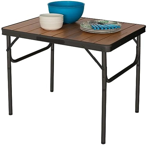 Eurotrail Arsoli Bambus Klapptisch, 60x45x58/25cm