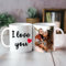 zouwii Taza Te Amo Taza Personalizada Con Foto Taza Personalizada Con Imagen Taza Personalizada Con Foto Y Texto, Taza Personalizada Regalo Para él Ella Taza Taza Para Mejores Amigos